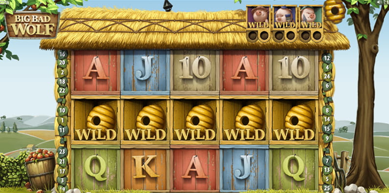 Slot de Cartoon Big Bad Wolf